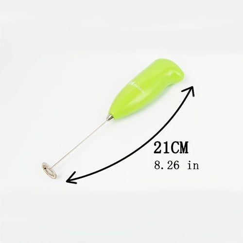 1pc Upgraded Mini Handheld Milk Frother for Coffee and More - Battery Operated Mixer and Blender for Frappe, Latte, Milk, Matcha - Perfect for On-the-Go Brewing EasyOptionXY LLC