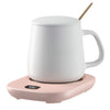 Electric Coffee Mug Warmer for Desk Auto Shut off USB Tea Milk Beverage Cup 3 Temperature Setting EasyOptionXY LLC