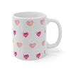 Floating Hearts Logo Mug EasyOptionXY LLC
