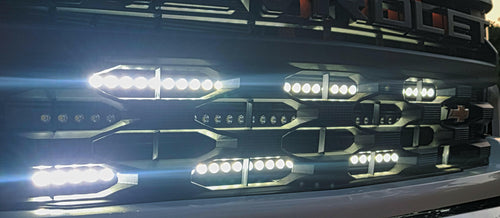 2022+ Chevrolet Silverado 1500 Dual 40s Light Bars M&R Automotive