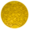 Rubber Duckies emat - Enrichment Lick Mat for Dogs and Cats - with Suction Cups | Bath Time Design | SodaPup USA Made