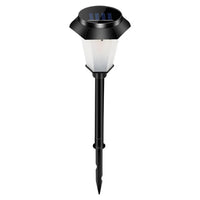 Durable Metal Solar Pathlight LED Flame Lamp for Outdoor