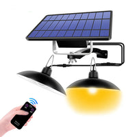 Durable Solar Panel Light with Dual Color Modes and Long Runtime