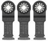 BOSCH OSL114JF-3 1-1/4 In. Starlock® Oscillating Multi Tool Bi-Metal Xtra-clean Plunge Cut Blade 3 pk.