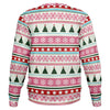 Flamingo Winter Vibes Ugly Christmas Sweatshirt
