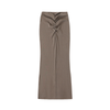 Essential Washed Drawstring Skirt