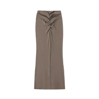 Essential Washed Drawstring Skirt