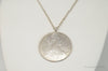 Antique 1780 M. Theresia Austrian Silver Thaler Coin Necklace