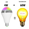 Bluetooth Speaker Smart LED Light Bulb - E27 Multi-Color