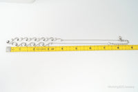 Art Deco Cubic Zirconia Sterling Silver Necklace