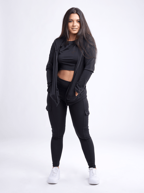 JupiterGear Athletic Fitted Zip-Up Hoodie Jacket with Pockets