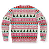 Flamingo Winter Vibes Ugly Christmas Sweatshirt