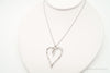 DesignerDean Harris Twisted Heart Sterling Silver Necklace