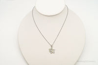 Designer Ryze Cubic Zirconia Stars Sterling Silver Necklace
