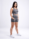JupiterGear High-Waisted Athletic Shorts with Side Pockets