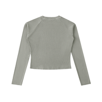 Phantom Cross Washed Long Sleeve Slim T-Shirt
