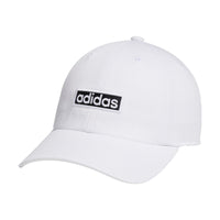 adidas Womens Contender Relaxed Adjustable Cap White/Black One Size