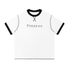 "Rewrite History" Contrast-Stitched Cotton T-Shirt