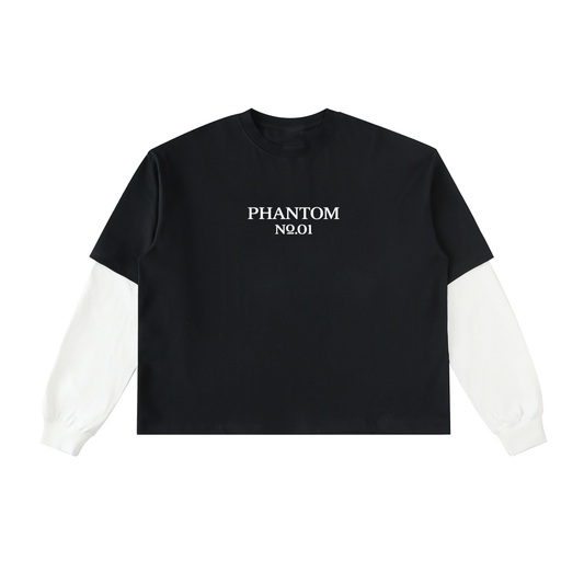 Phantom No.01 Layered Long Sleeve T-Shirt