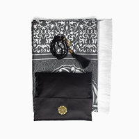 Ebadat Gift Prayer Mat with Matching Prayer Beads
