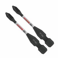 BOSCH ITDPH1202 2 pc. Driven 2 In. Impact Phillips® #1 Power Bits