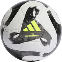 adidas Unisex-Adult Tiro League Art Ball White/Black/Iron Metallic/Solar Yellow 5