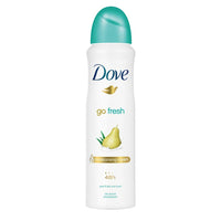 DOVE MEN + CARE Go Fresh Pear & Aloe Vera Scent Antiperspirant Spray 150ml = 5.07oz Plus one Free Pantene 1.7oz Pro-V Deep Fortifing ($7 Value) (CD-8058615376234-KIT)