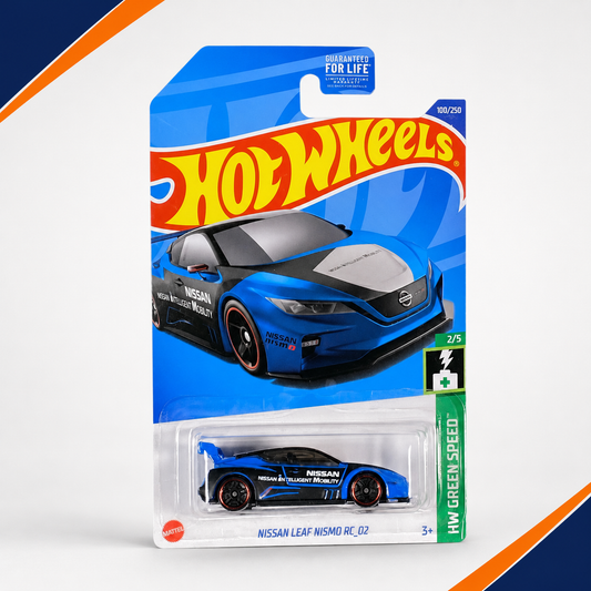 Hot Wheels Nissan Leaf Nismo RC_02 | Green Speed Series 2/5 - 100/250