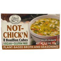 Bouillon Cubes, Vegan