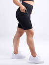 JupiterGear High-Waisted Workout Shorts with Pockets & Criss Cross Design