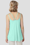 Basic Bae Bamboo Scoop Neck Double Spaghetti Straps Cami