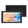 IWEGGO Android 14 Tablet 7 Inch Tablet 4GB RAM 32GB ROM/ 1TB Expandable Tablet 5MP Camera Tableta 1.6Ghz Quad-core Processor 3000mAH Battery Tablet PC 2.4G Wi-Fi 6 BT 5.0