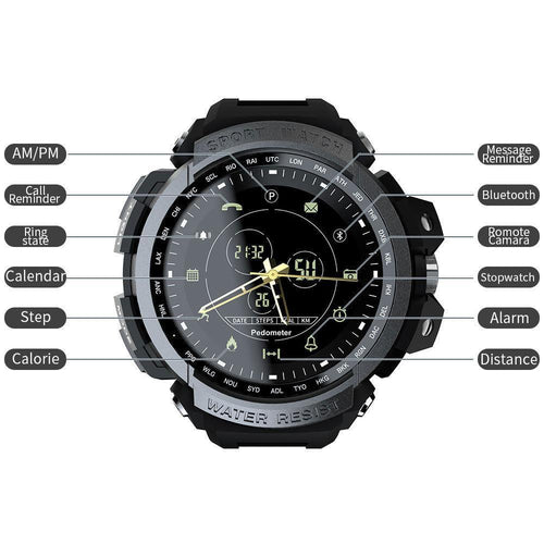 Modern Sport Smart Watch Professional 5ATM Waterproof Bluetooth Call Reminder Digital Smart Watch For ios and Android Sistems