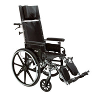 Viper Plus GT Full Reclining Wheelchair, Detachable Full Arms, 16" Seat RIO Medical Supplies