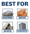 BOSCH HS1918 6 In. x 25 In. Floor Scraper SDS-max® Hammer Steel