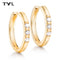 20mm Hoop-Gold