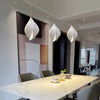Elegant Petal Chandelier with Ceramic Finish for Modern Interiors