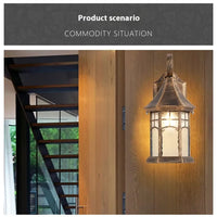 Elegant Sand Black Wall Lamp Decorative with LED and Bubble Glass Finish