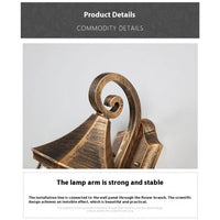 Elegant Sand Black Wall Lamp Decorative with LED and Bubble Glass Finish