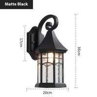 Elegant Sand Black Wall Lamp Decorative with LED and Bubble Glass Finish