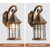 Elegant Sand Black Wall Lamp Decorative with LED and Bubble Glass Finish