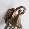 Elegant Sand Black Wall Lamp Decorative with LED and Bubble Glass Finish