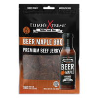Beer Maple BBQ Beef Jerky