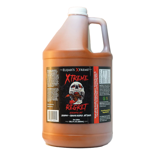 Xtreme Regret Hot Sauce Gallon (128oz)