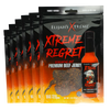 Xtreme Regret Spicy Beef Jerky - 6 bags (1lb)
