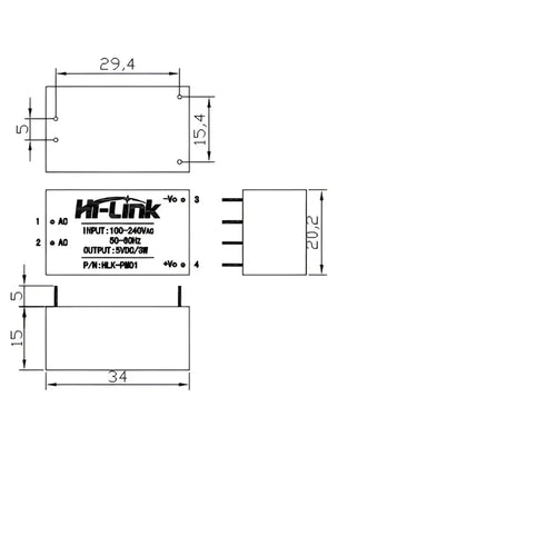 Energy Efficient AC-DC Power Supply for Smart Home Applications with Durable Power