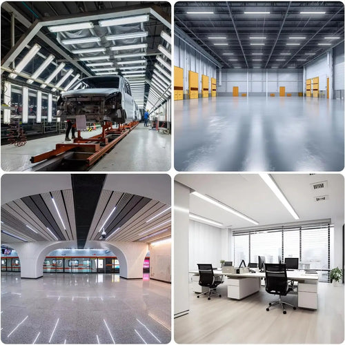 Energy-Efficient LED Light Tubes - 5000K Daylight Brightness