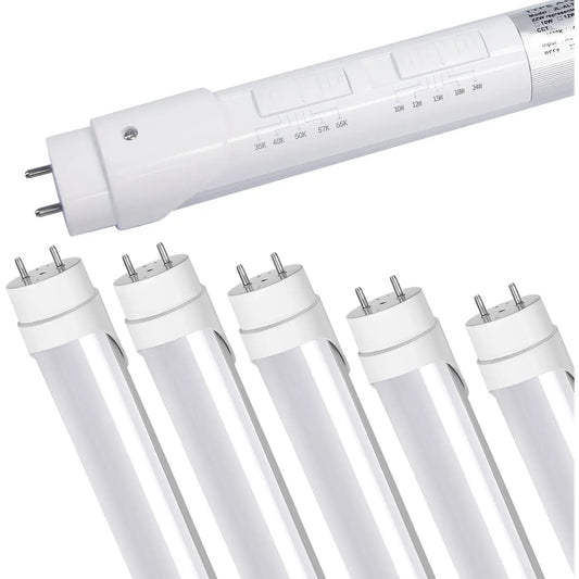 Energy-Efficient LED Light Tubes - 5000K Daylight Brightness
