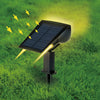 Energy-Efficient Solar Spot Light for Garden and Lawn Illumination