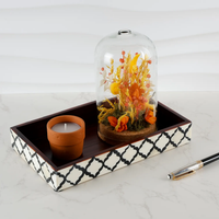 Moroccan Bone Inlay Vanity Decorative Bathroom Tray 10x6